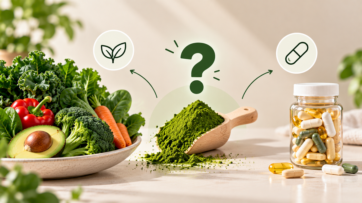 Can Greens Powder Replace Vegetables or a Multivitamin?