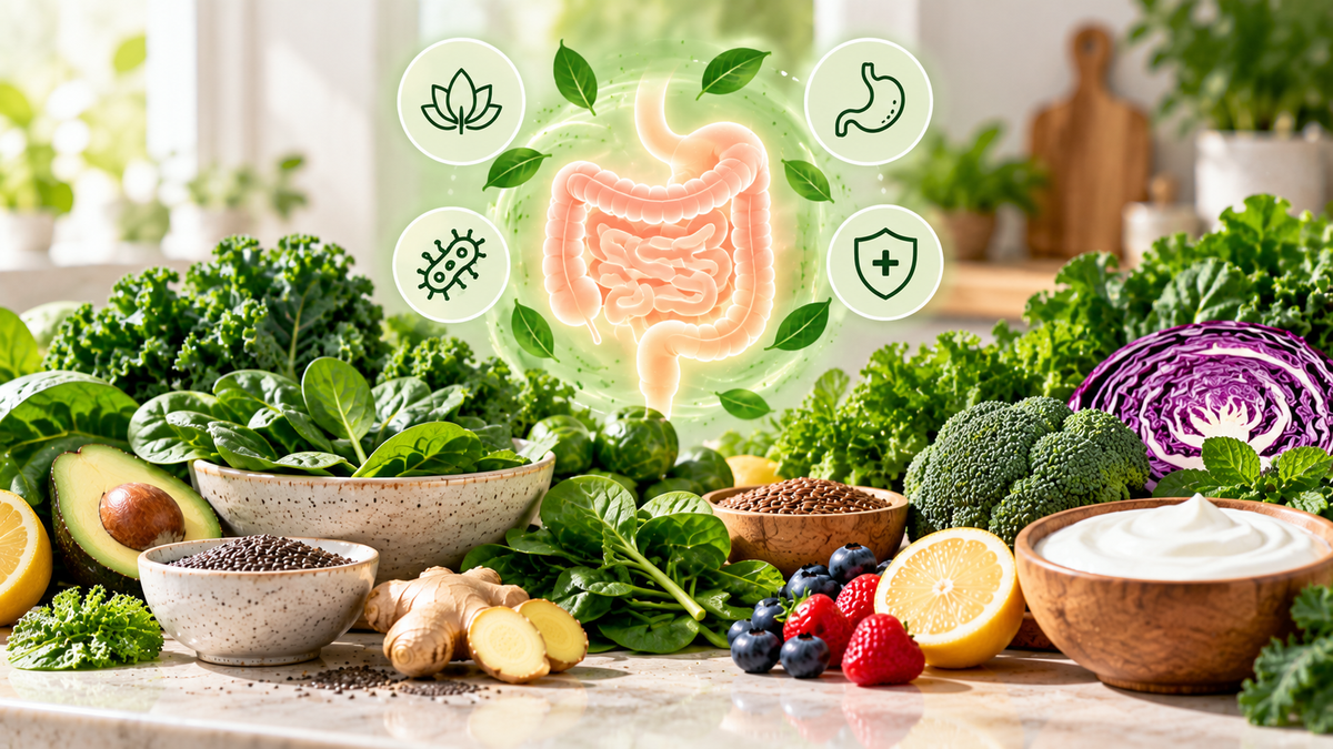 green powder gut health