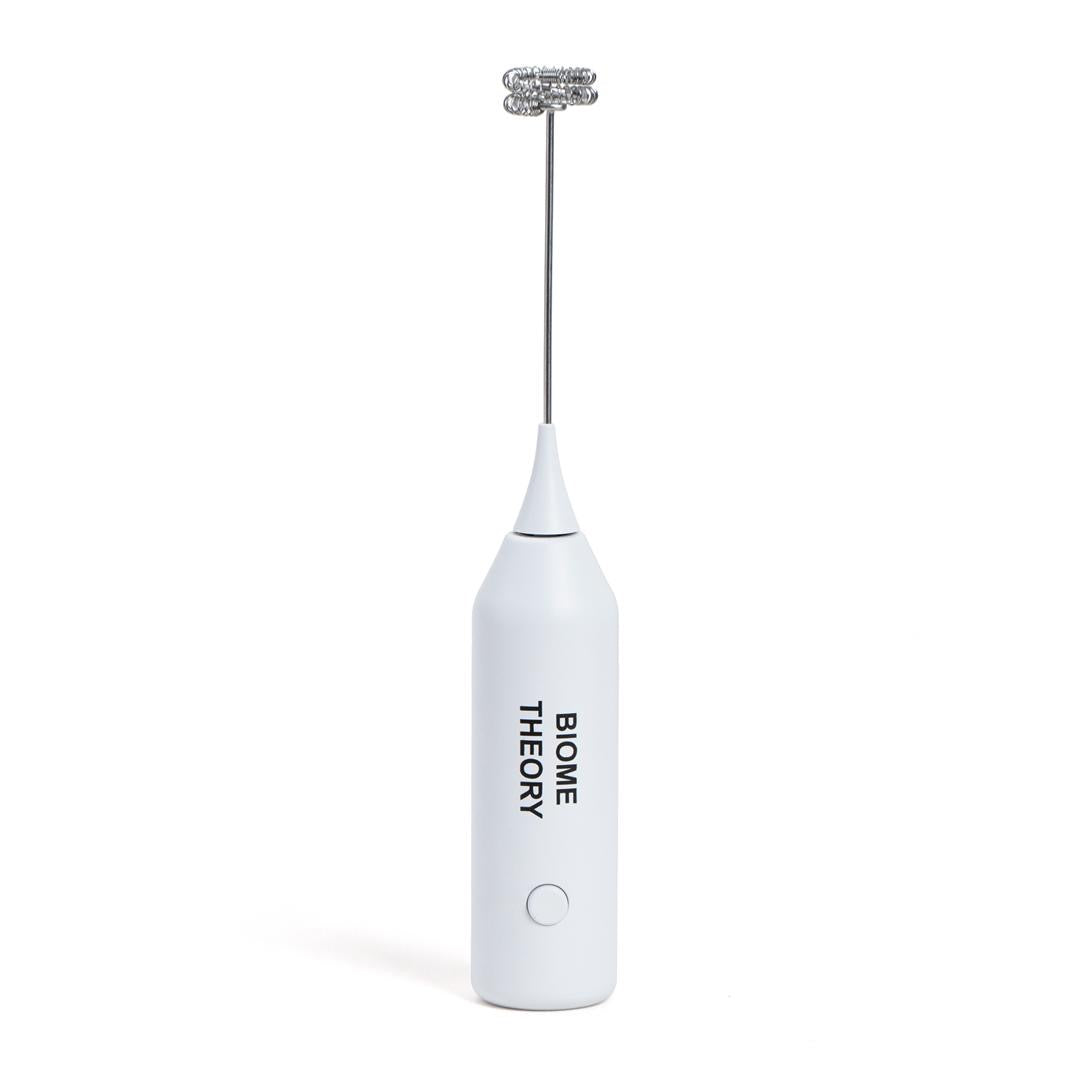 biome theory electric milk frother handheld