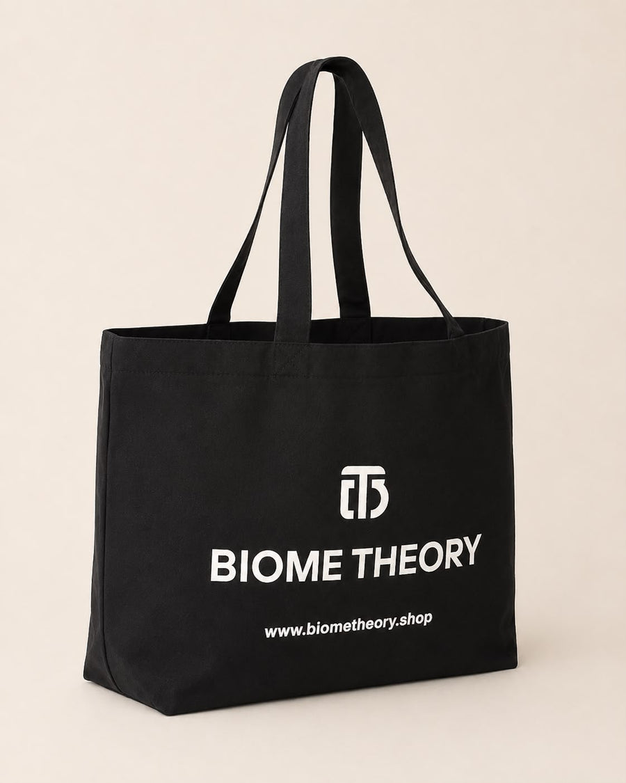 biome theory tote bag black